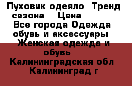 Пуховик-одеяло. Тренд сезона. › Цена ­ 3 900 - Все города Одежда, обувь и аксессуары » Женская одежда и обувь   . Калининградская обл.,Калининград г.